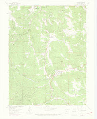 Conifer Colorado Historical topographic map, 1:24000 scale, 7.5 X 7.5 Minute, Year 1965
