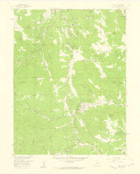 Conifer Colorado Historical topographic map, 1:24000 scale, 7.5 X 7.5 Minute, Year 1957