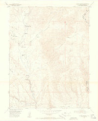 Cooper Mountain Colorado Historical topographic map, 1:24000 scale, 7.5 X 7.5 Minute, Year 1954