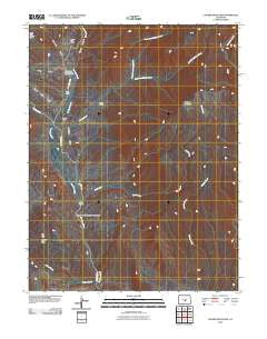 Cooper Mountain Colorado Historical topographic map, 1:24000 scale, 7.5 X 7.5 Minute, Year 2010