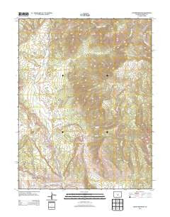 Cooper Mountain Colorado Historical topographic map, 1:24000 scale, 7.5 X 7.5 Minute, Year 2013