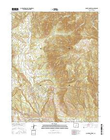 Cooper Mountain Colorado Current topographic map, 1:24000 scale, 7.5 X 7.5 Minute, Year 2016