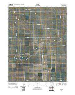 Cope Colorado Historical topographic map, 1:24000 scale, 7.5 X 7.5 Minute, Year 2010