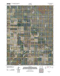 Cope NW Colorado Historical topographic map, 1:24000 scale, 7.5 X 7.5 Minute, Year 2010