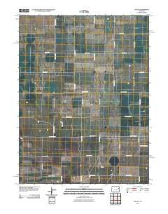 Cope SE Colorado Historical topographic map, 1:24000 scale, 7.5 X 7.5 Minute, Year 2010