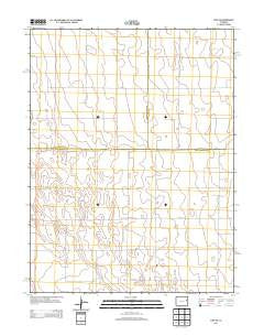 Cope SE Colorado Historical topographic map, 1:24000 scale, 7.5 X 7.5 Minute, Year 2013