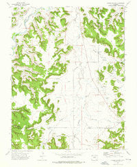 Corbin Canyon Colorado Historical topographic map, 1:24000 scale, 7.5 X 7.5 Minute, Year 1972