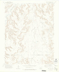 Corbin Canyon Colorado Historical topographic map, 1:24000 scale, 7.5 X 7.5 Minute, Year 1972