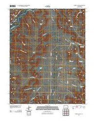 Corbin Canyon Colorado Historical topographic map, 1:24000 scale, 7.5 X 7.5 Minute, Year 2010