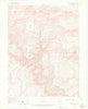Corcoran Peak Colorado Historical topographic map, 1:24000 scale, 7.5 X 7.5 Minute, Year 1968