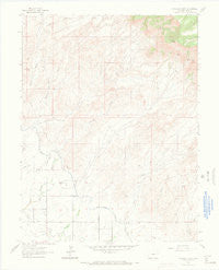 Corcoran Point Colorado Historical topographic map, 1:24000 scale, 7.5 X 7.5 Minute, Year 1962