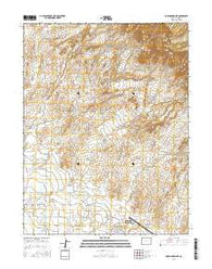 Corcoran Point Colorado Current topographic map, 1:24000 scale, 7.5 X 7.5 Minute, Year 2016