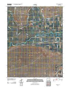 Cornelia Colorado Historical topographic map, 1:24000 scale, 7.5 X 7.5 Minute, Year 2010