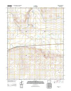 Cornelia Colorado Historical topographic map, 1:24000 scale, 7.5 X 7.5 Minute, Year 2013