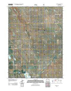 Cornish Colorado Historical topographic map, 1:24000 scale, 7.5 X 7.5 Minute, Year 2011