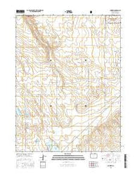 Cornish Colorado Current topographic map, 1:24000 scale, 7.5 X 7.5 Minute, Year 2016