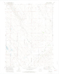 Cornish Colorado Historical topographic map, 1:24000 scale, 7.5 X 7.5 Minute, Year 1972