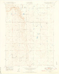 Corral Bluffs Colorado Historical topographic map, 1:24000 scale, 7.5 X 7.5 Minute, Year 1949