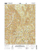 Corral Peaks Colorado Current topographic map, 1:24000 scale, 7.5 X 7.5 Minute, Year 2016