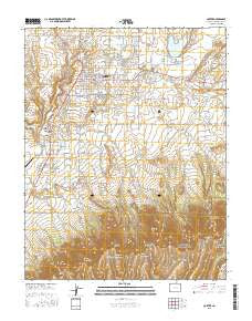Cortez Colorado Current topographic map, 1:24000 scale, 7.5 X 7.5 Minute, Year 2016