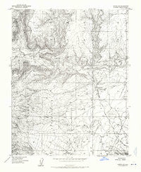 Cortez SW Colorado Historical topographic map, 1:24000 scale, 7.5 X 7.5 Minute, Year 1972