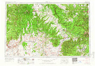 Cortez Colorado Historical topographic map, 1:250000 scale, 1 X 2 Degree, Year 1966
