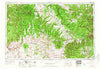 Cortez Colorado Historical topographic map, 1:250000 scale, 1 X 2 Degree, Year 1966