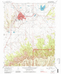 Cortez Colorado Historical topographic map, 1:24000 scale, 7.5 X 7.5 Minute, Year 1965