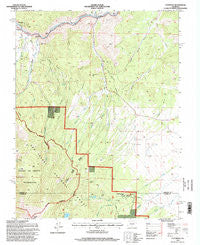 Cotopaxi Colorado Historical topographic map, 1:24000 scale, 7.5 X 7.5 Minute, Year 1994