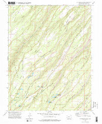 Cottonwood Basin Colorado Historical topographic map, 1:24000 scale, 7.5 X 7.5 Minute, Year 1973