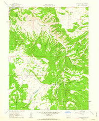 Cottonwood Pass Colorado Historical topographic map, 1:24000 scale, 7.5 X 7.5 Minute, Year 1961