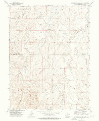 Cottonwood Valley South Colorado Historical topographic map, 1:24000 scale, 7.5 X 7.5 Minute, Year 1973
