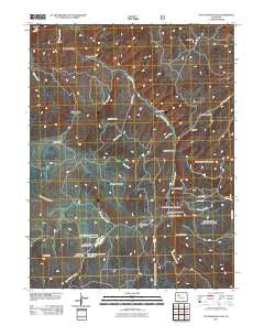 Cottonwood Pass Colorado Historical topographic map, 1:24000 scale, 7.5 X 7.5 Minute, Year 2011