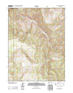 Cottonwood Pass Colorado Historical topographic map, 1:24000 scale, 7.5 X 7.5 Minute, Year 2013