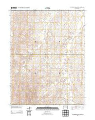 Cottonwood Valley South Colorado Historical topographic map, 1:24000 scale, 7.5 X 7.5 Minute, Year 2013