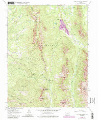 Courthouse Mountain Colorado Historical topographic map, 1:24000 scale, 7.5 X 7.5 Minute, Year 1963