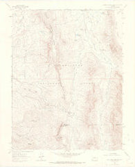 Courthouse Mountain Colorado Historical topographic map, 1:24000 scale, 7.5 X 7.5 Minute, Year 1963