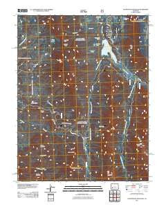 Courthouse Mountain Colorado Historical topographic map, 1:24000 scale, 7.5 X 7.5 Minute, Year 2011