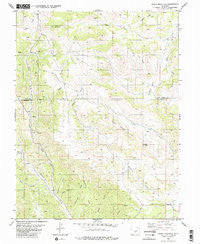 Cover Mountain Colorado Historical topographic map, 1:24000 scale, 7.5 X 7.5 Minute, Year 1983
