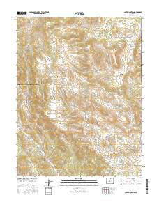 Cover Mountain Colorado Current topographic map, 1:24000 scale, 7.5 X 7.5 Minute, Year 2016