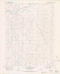 Cow Creek Colorado Historical topographic map, 1:24000 scale, 7.5 X 7.5 Minute, Year 1969