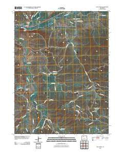 Cow Creek Colorado Historical topographic map, 1:24000 scale, 7.5 X 7.5 Minute, Year 2010