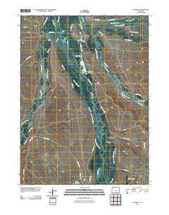 Cowdrey Colorado Historical topographic map, 1:24000 scale, 7.5 X 7.5 Minute, Year 2010