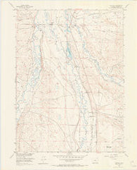 Cowdrey Colorado Historical topographic map, 1:24000 scale, 7.5 X 7.5 Minute, Year 1956