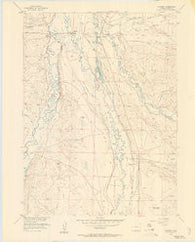 Cowdrey Colorado Historical topographic map, 1:24000 scale, 7.5 X 7.5 Minute, Year 1956
