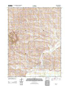 Craig Colorado Historical topographic map, 1:24000 scale, 7.5 X 7.5 Minute, Year 2013