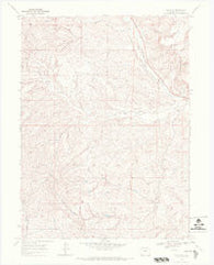 Craig NE Colorado Historical topographic map, 1:24000 scale, 7.5 X 7.5 Minute, Year 1969