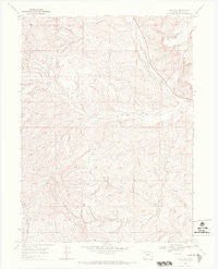 Craig NE Colorado Historical topographic map, 1:24000 scale, 7.5 X 7.5 Minute, Year 1969