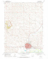 Craig Colorado Historical topographic map, 1:24000 scale, 7.5 X 7.5 Minute, Year 1969