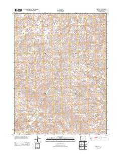 Craig NW Colorado Historical topographic map, 1:24000 scale, 7.5 X 7.5 Minute, Year 2013